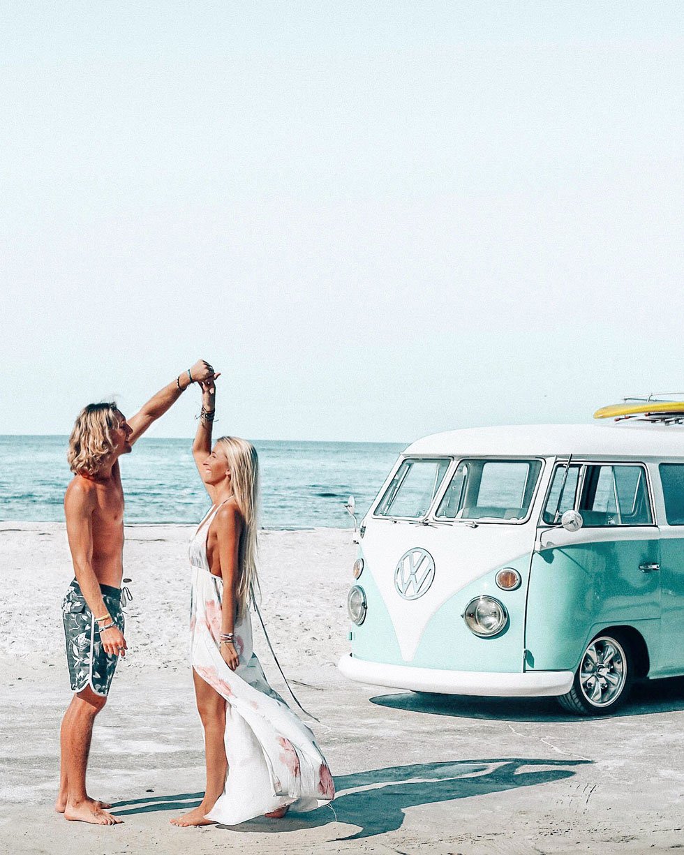 think gypsy with vw bus dancing
